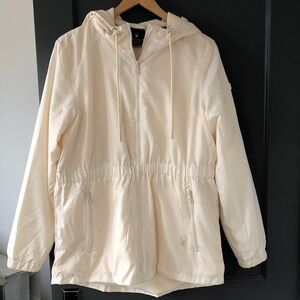 Spyder Women's Cream Hooded Ski Jacket